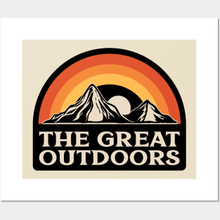 The Great Outdoors Mountains Mountain Outdoor Posters and Art